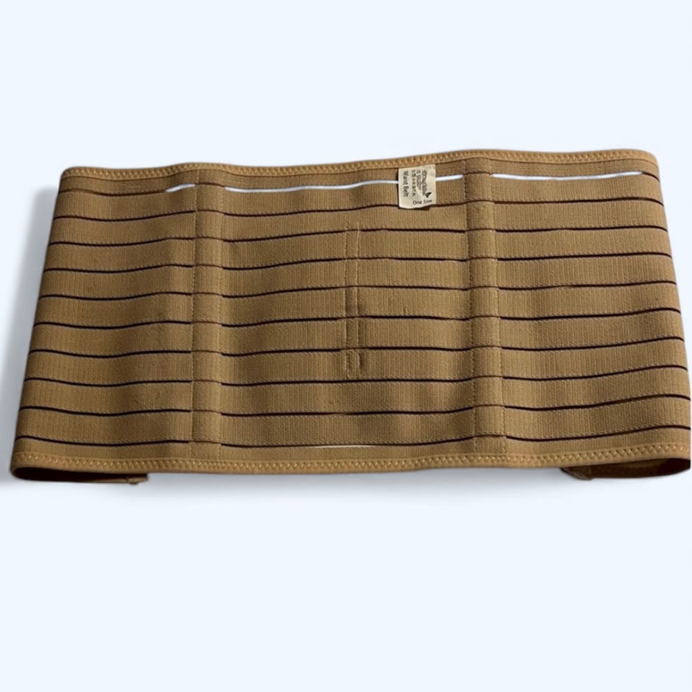 Chong Erfel Belly Belt Pregnancy Belly Belt NWOT Beige One Size